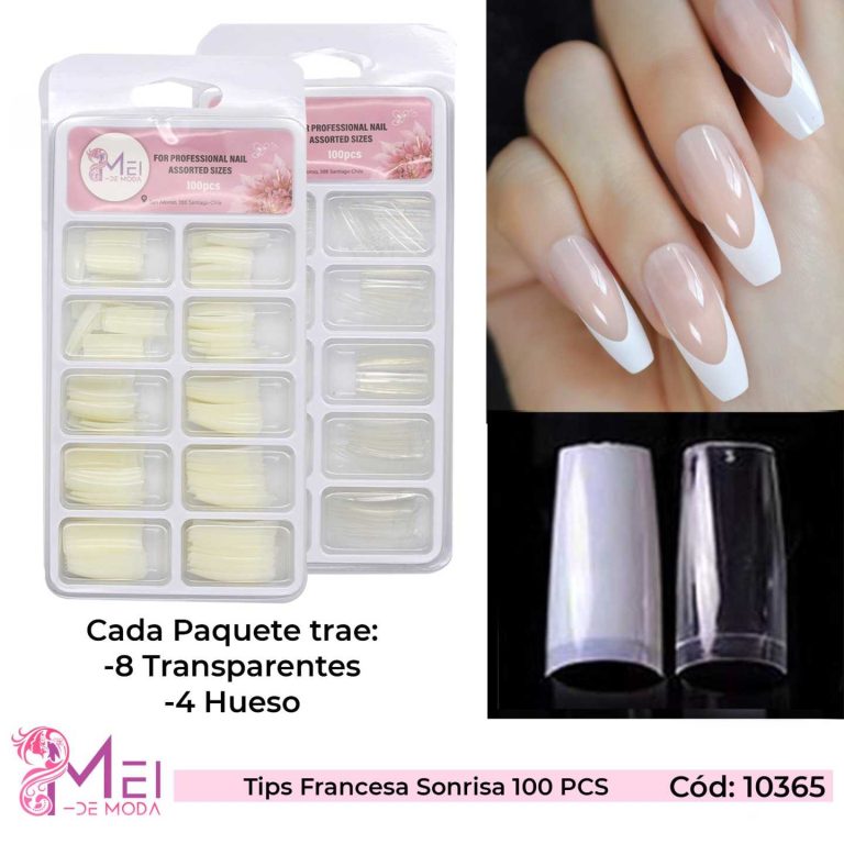 Tips Sonrisa Francesa 100PCS