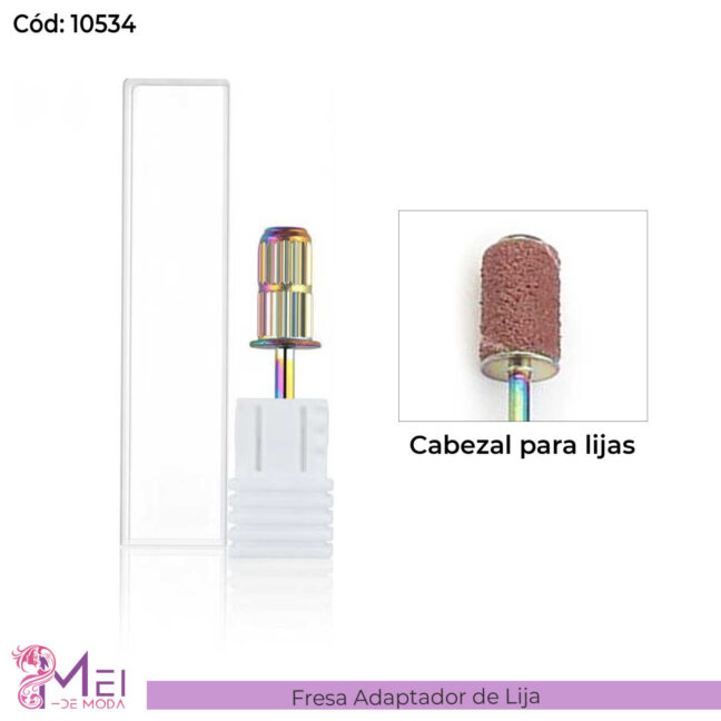 2 Fresa Adaptador de Lija