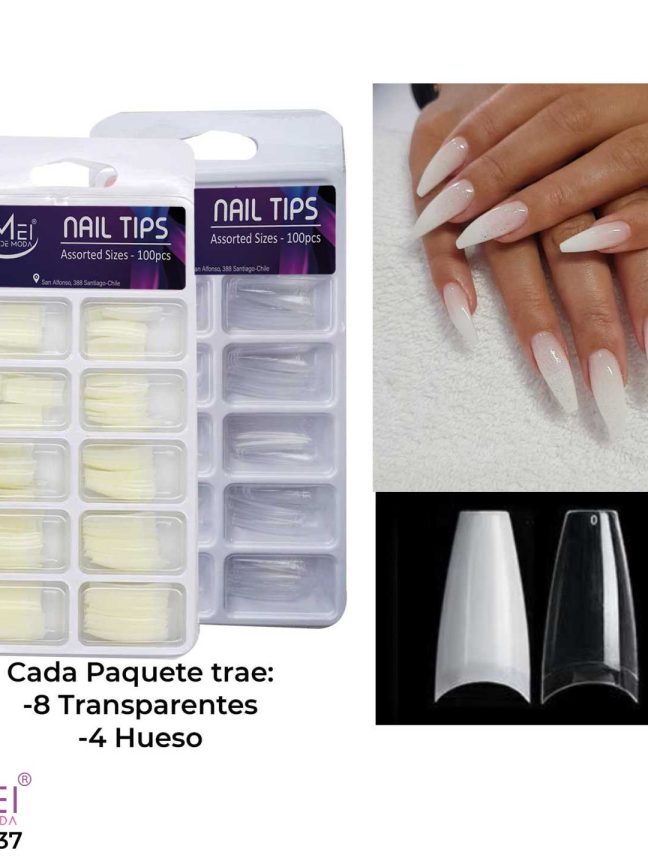 Tips Ballerina Sonrisa 100 pcs