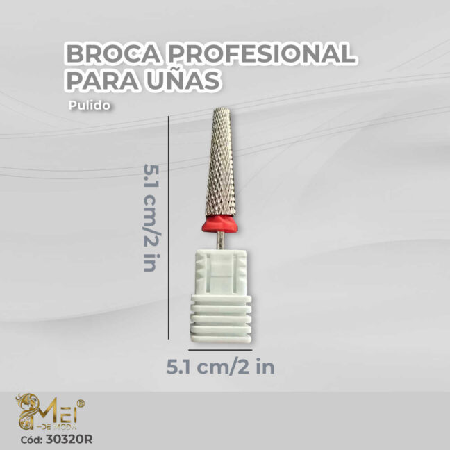 Fresa Metal F Metal Puro 5 en 1 Roja