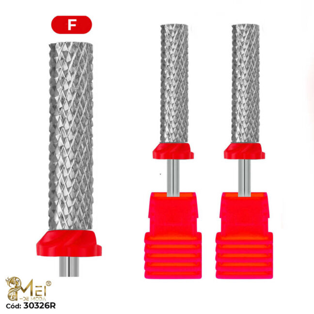 Fresa de Metal Roja Rendoda