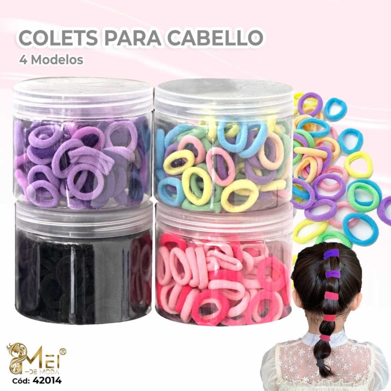 Colets Infantil 4 Colores Variados