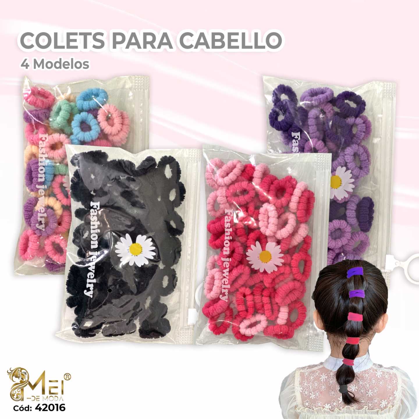 Set 4 colets infantil figuras