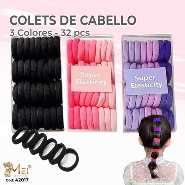 Caja de Colets 32 piezas