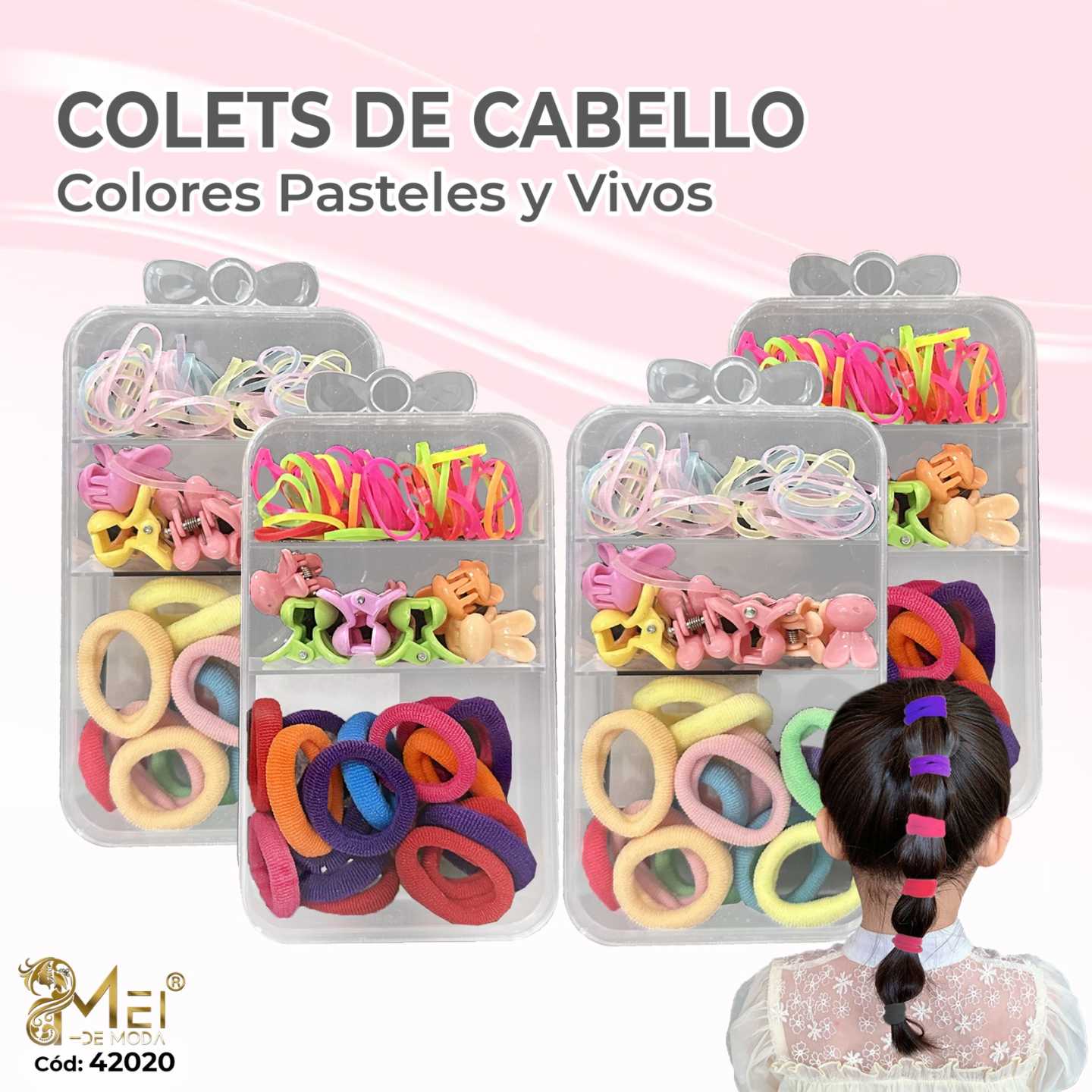 Set colets niña paleta