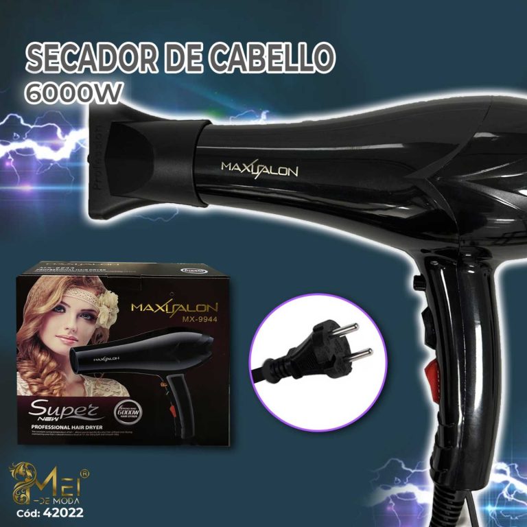Secador de pelo 6000W aire frío y caliente