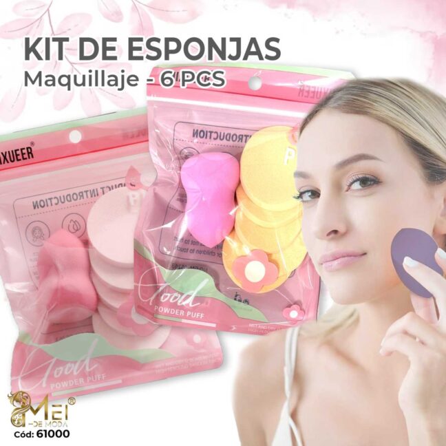 Esponjas para Maquillaje Redondas