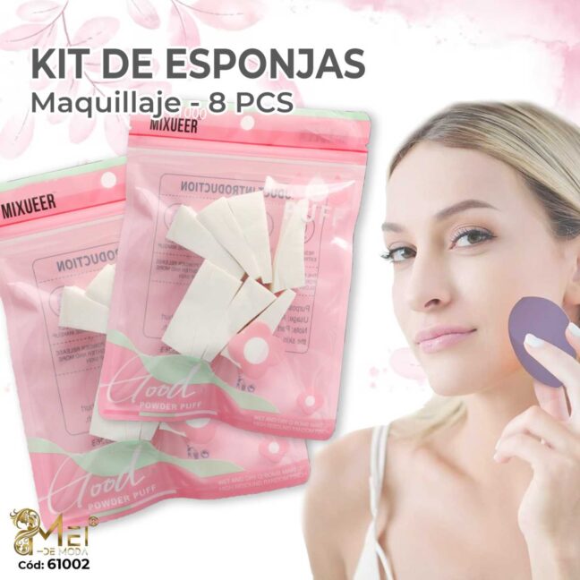 Esponja Triangulos 8pcs