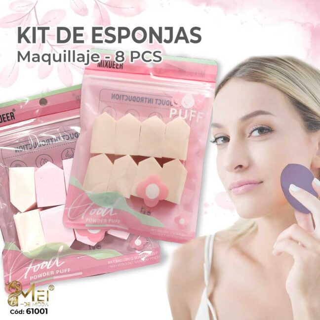 Esponjas Formas Casitas Pequeñas 8pcs