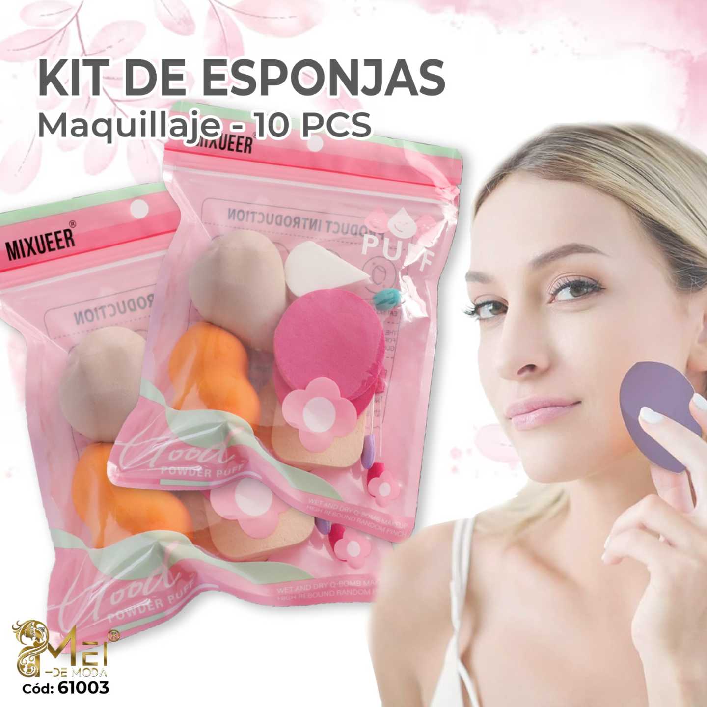 SET Esponja látex (10ud)