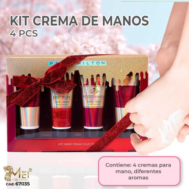Crema de Manos 90ml 4UDS Paris Hilton