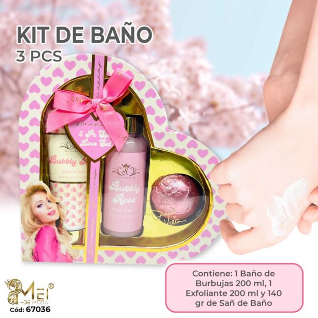 Set Baño de Burbujas para Tina