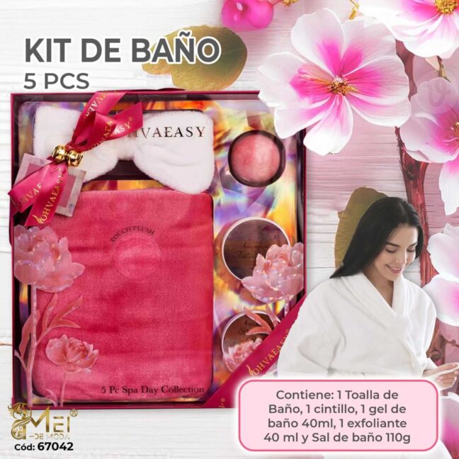 Set de Toalla de Baño + Mantequilla Corporal