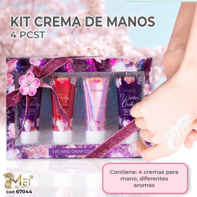 Set de Crema de Manos 90ml 4UDS Bebe