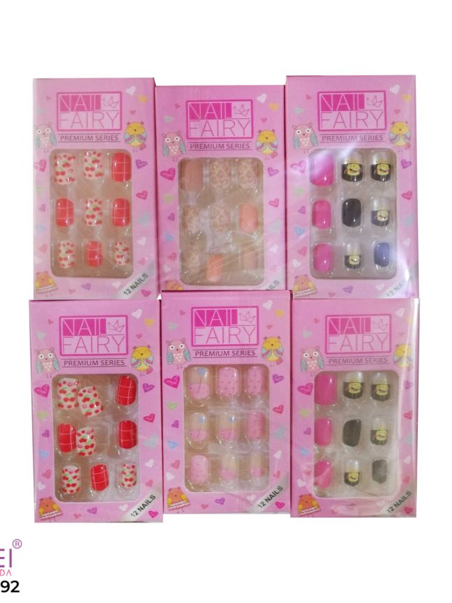 Tips Press On para Niñas 12 unidades