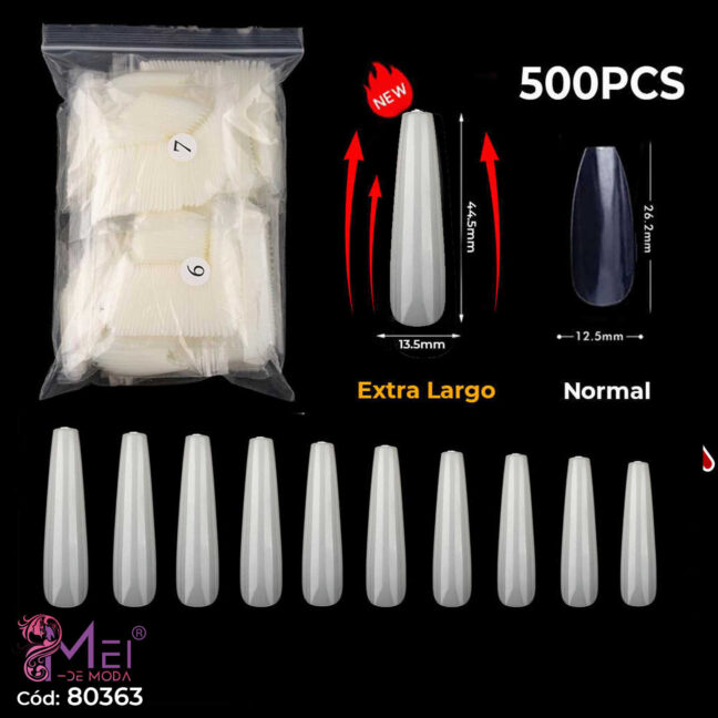 Tips Ballerina EXRTA 500PCS