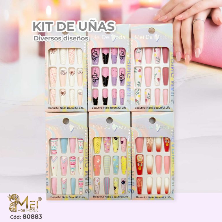 Tips Press On Ballerina con Diseño #9