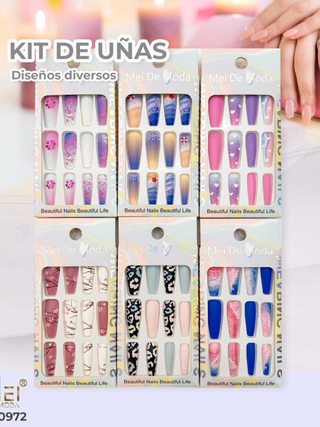 Tips Press On Ballerina con Diseño #2