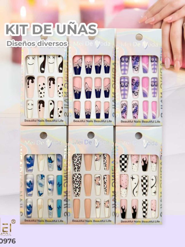 Tips Press On Ballerina con Diseño #2