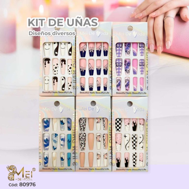 Tips Press On Ballerina con Diseño #2