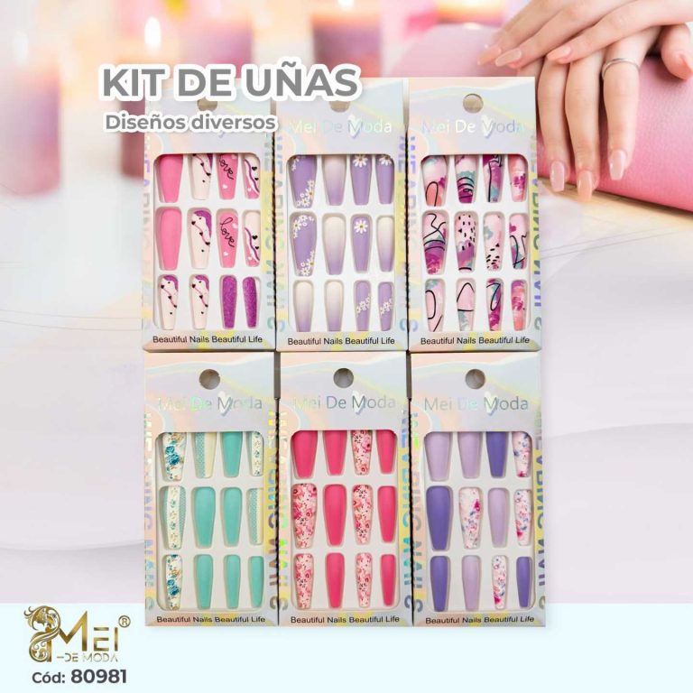 Tips Press On Ballerina con Diseño #5