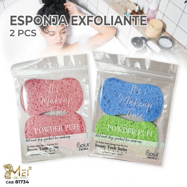 Esponja Limpiadora Facial 2pcs