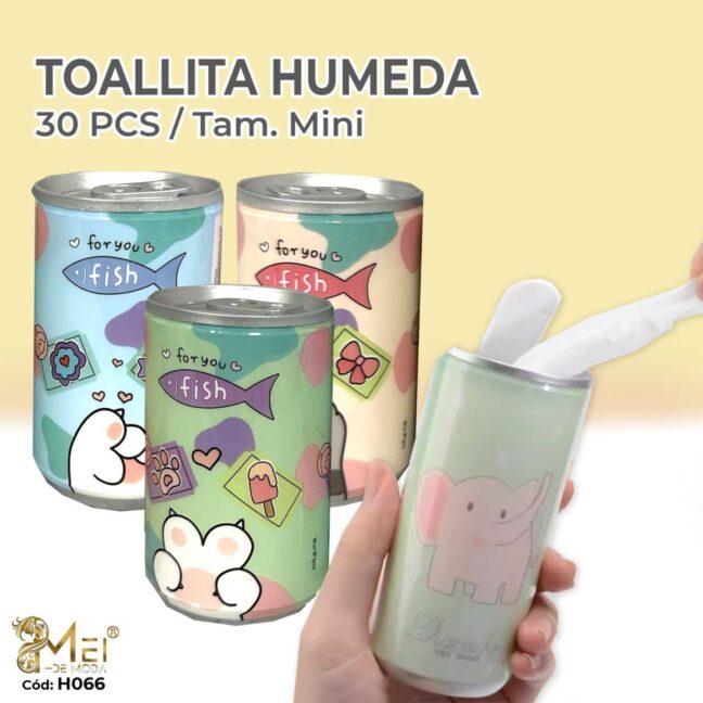 Toallitas húmedas 30pcs Lata
