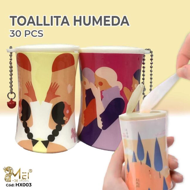 Toallitas húmedas 30pcs Lata