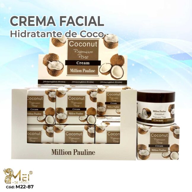 Crema Facial Hidratante De Coco 50g