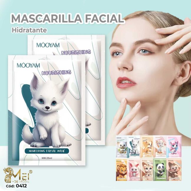 Mascarilla Facial Zorrito , 10 UNID