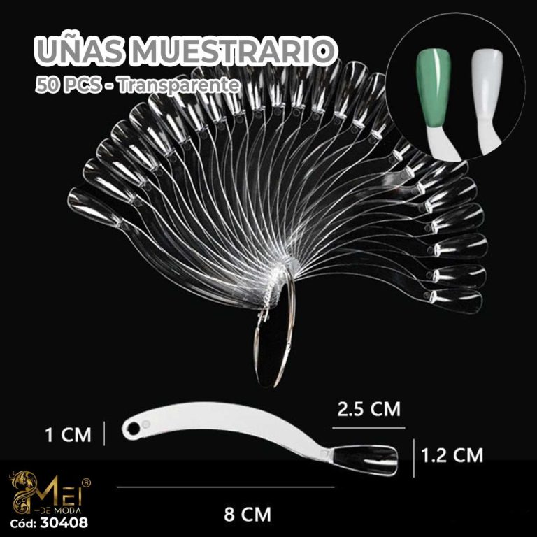 Muestrario 50Pcs Ballerina Transparente