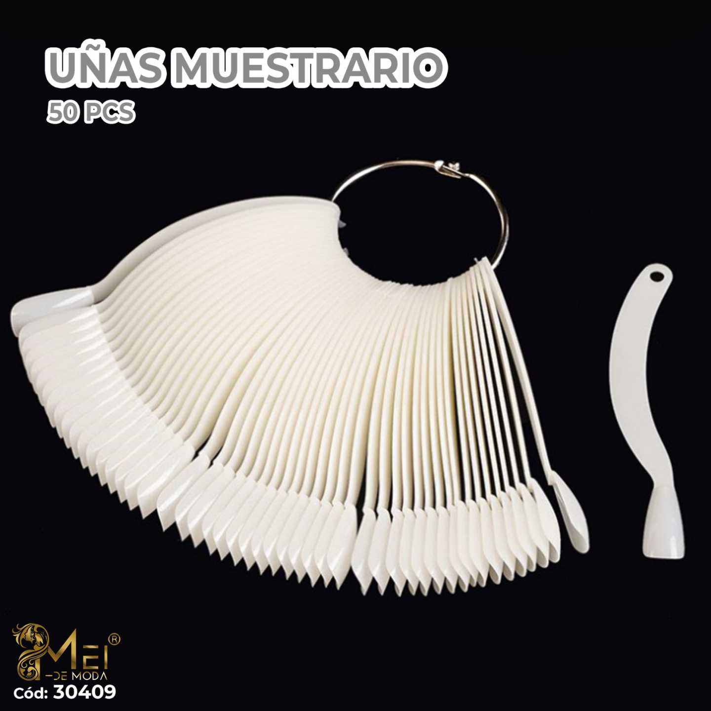 Muestrario 50Pcs Ballerina Color Hueso – Mei de Moda