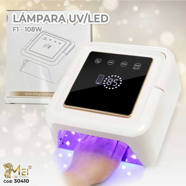 Lampara de Manicure Recargable pantalla tactil