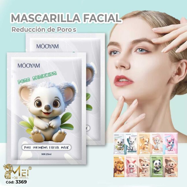 Mascarilla Facial Koala , 10 UNID