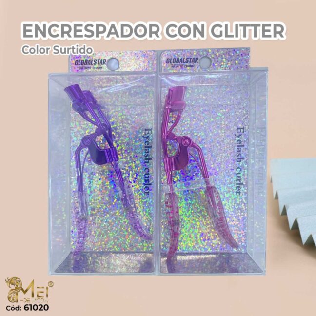 Rizador de Pestañas con Glitter