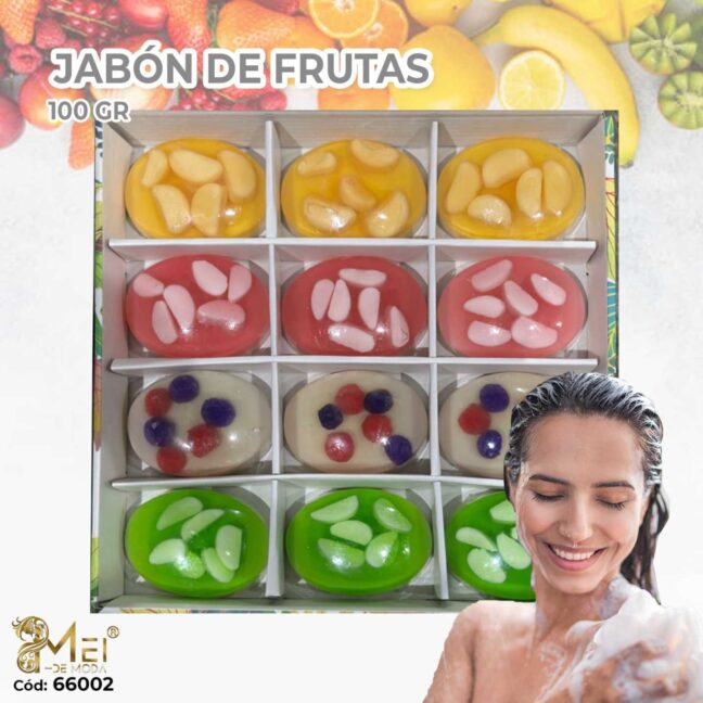 Jabón De Frutas 100g