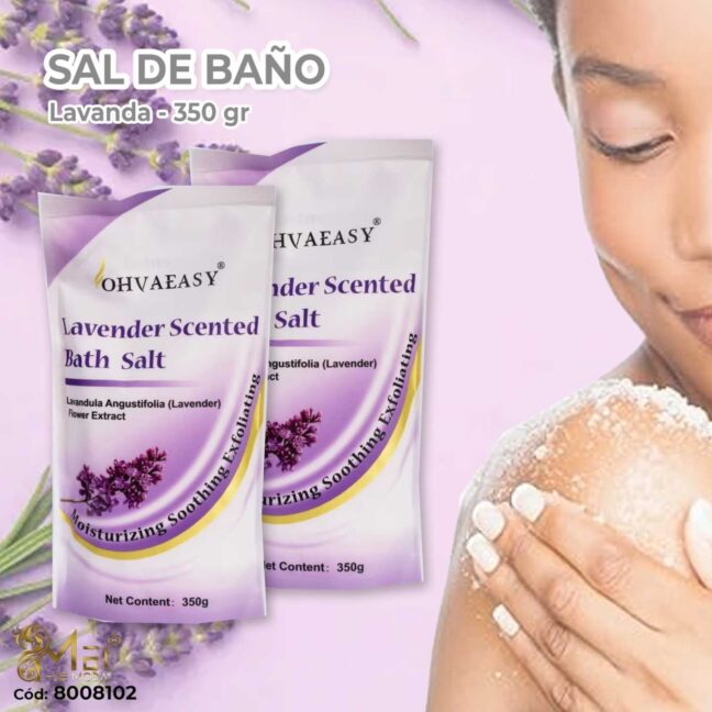 Sal de baño Esencia lavanda 350g