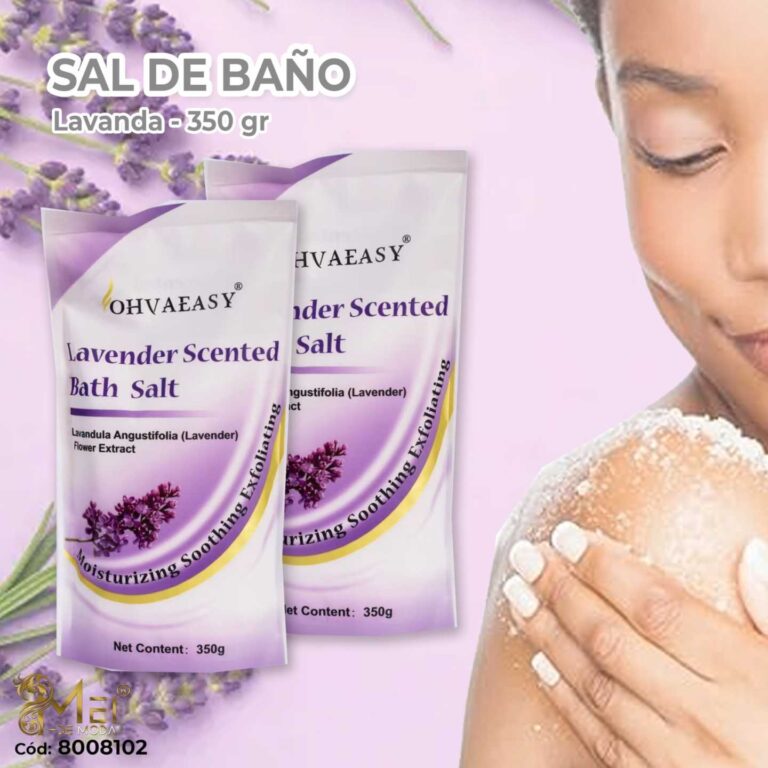Sal de baño Esencia lavanda 350g