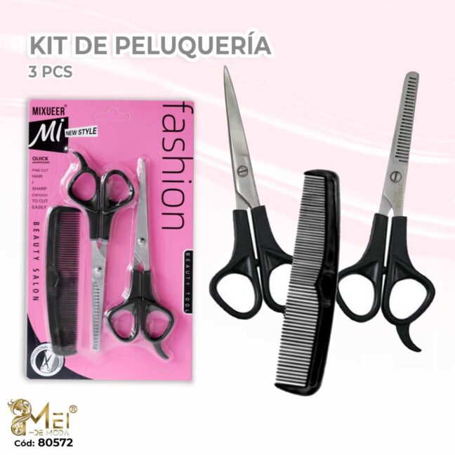Kit de Peluquería 3 pcs