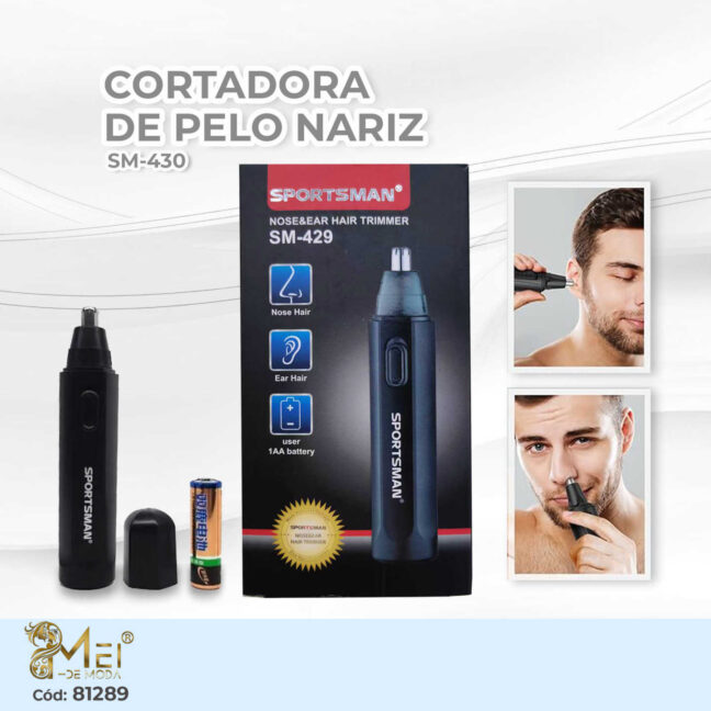 Afeitadora de Nariz de Pilas