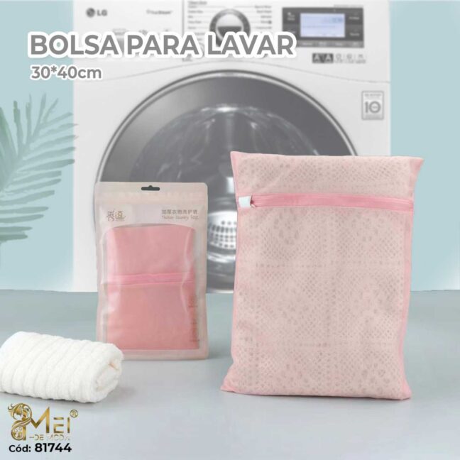 Bolsa para Lavado 30cm*40cm rosa