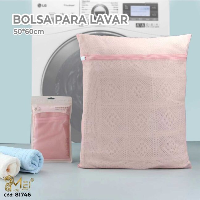 Bolsa para Lavado 50cm*60cm rosa