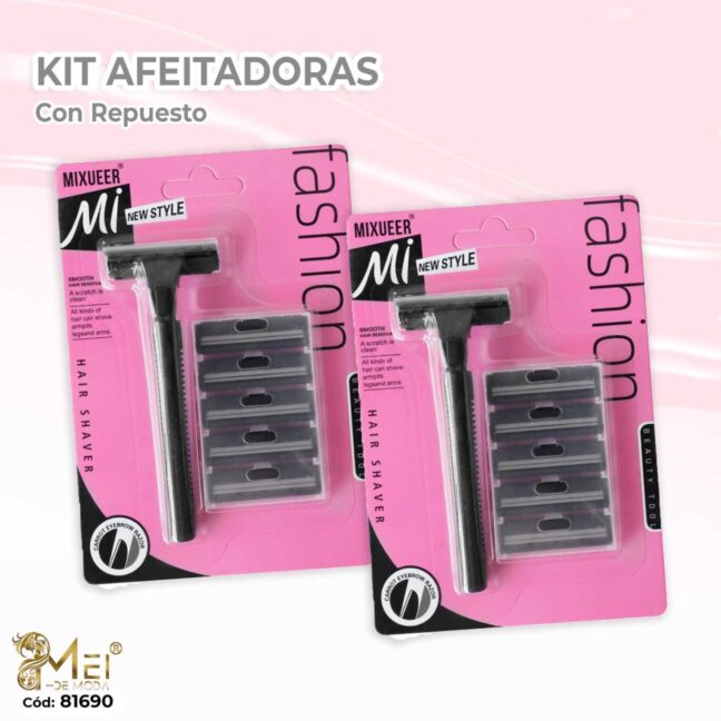kit Afeitadora con Repuesto