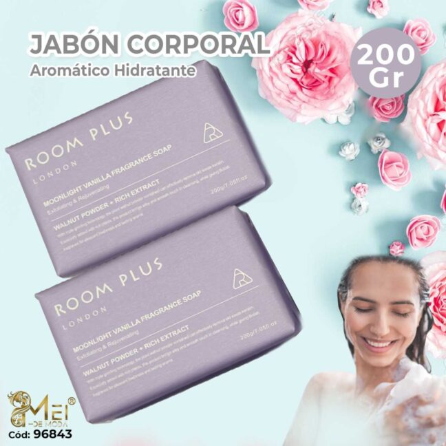 Jabón Hidratante 200G Fragancia Vainilla