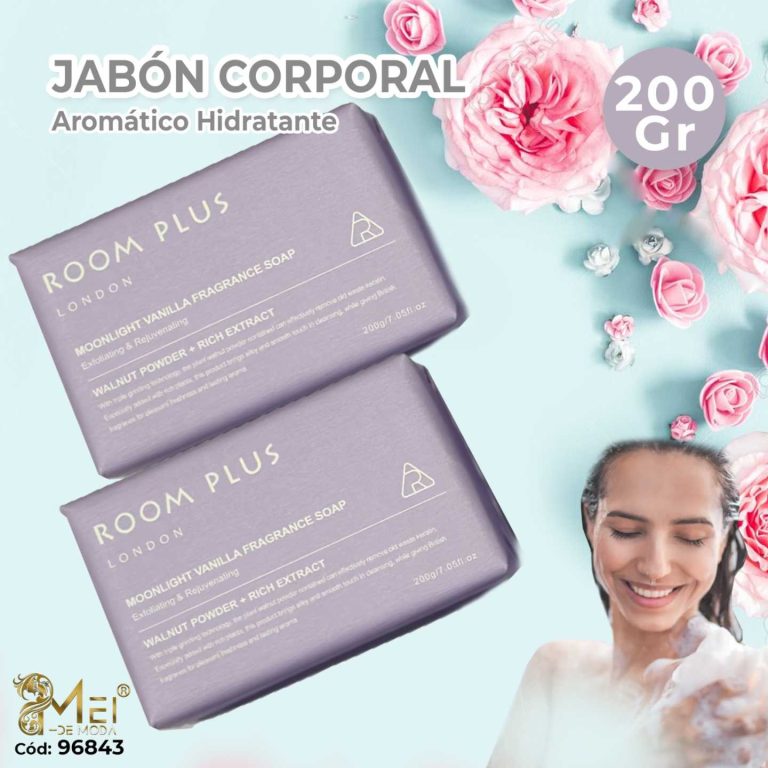 Jabón Hidratante 200G Fragancia Vainilla