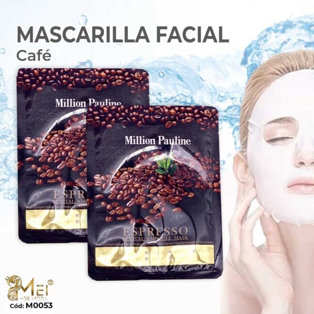 Mascarilla Facial de Café , 10 UNI