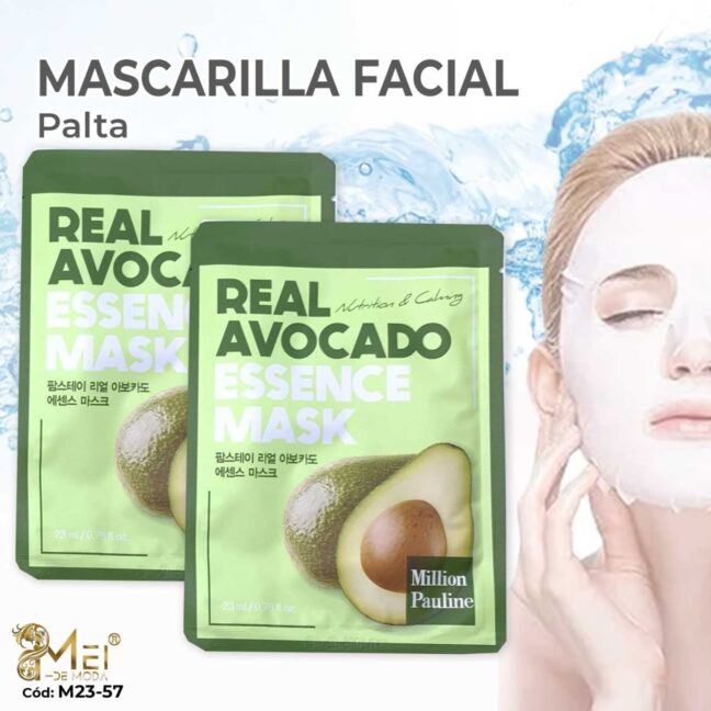 Mascarilla Facial de Palta, 10 unidad