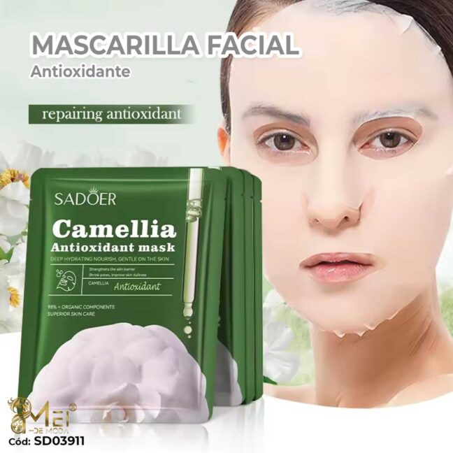 Mascarilla Facial Flor Camelia 10 UNI
