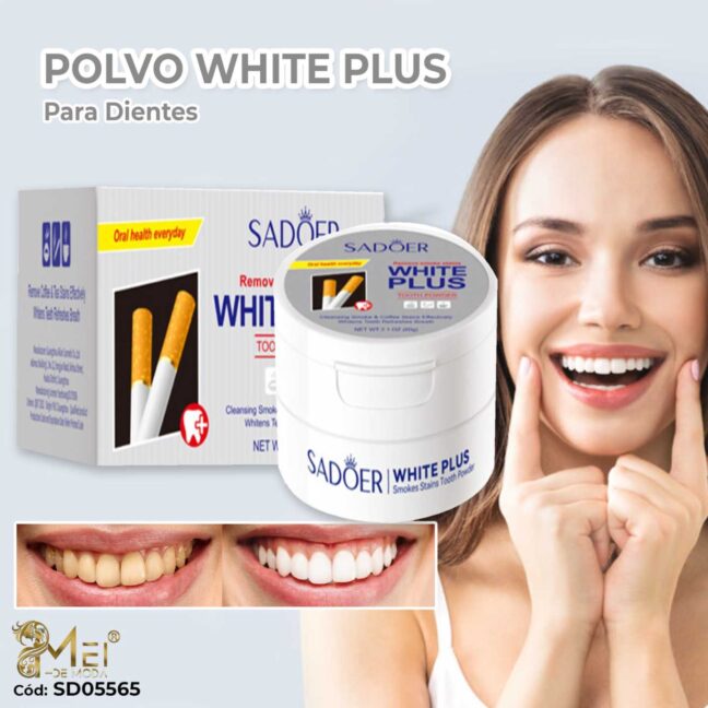 Polvo blanqueador de dientes por tabaco 60g