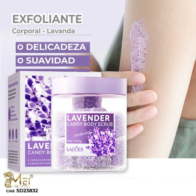 Caramelo Exfoliante Lavanda 140g